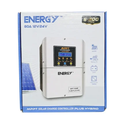 Energy SOLAR  Hybrid MPPT Solar Charge Controller 80A  WITH BRAND WARRANTY