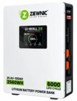Ziewnic Li-Wall 2.0 25.6V 100Ah 2.56kWh LiFePO4 Lithium Battery - Image 2