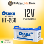 Osaka HT 260 12V 175Ah 25 Plates Heavy-Duty Automotive Battery – 20HR