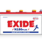 Exide N180 12V Automotive Lead-Acid Battery – Battery Without Acid | Brand Warranty