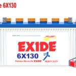 Exide 6X130 12V Automotive Lead-Acid Battery – Battery Without Acid | Brand Warranty