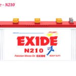 Exide N210 12V Heavy-Duty Automotive Battery – Battery Without Acid | Brand Warranty