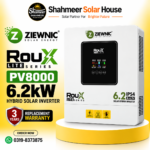 Ziewnic Roux Lite Series PV8000 6.2kW Hybrid Solar Inverter