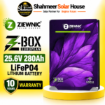 Ziewnic Z-Box European 25.6V 280Ah LiFePO4 Lithium Battery