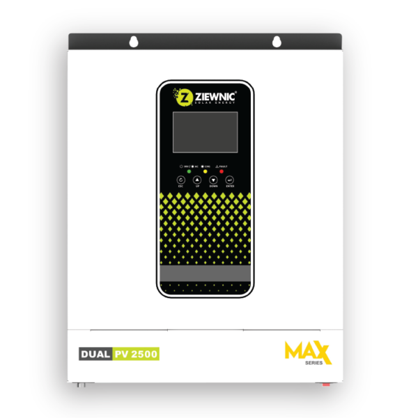 Ziewnic Max Series Dual PV2500 1.6kW Hybrid Solar Inverter