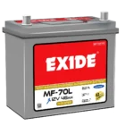 Exide MF65-70 12V Maintenance-Free Automotive Battery | Brand Warranty