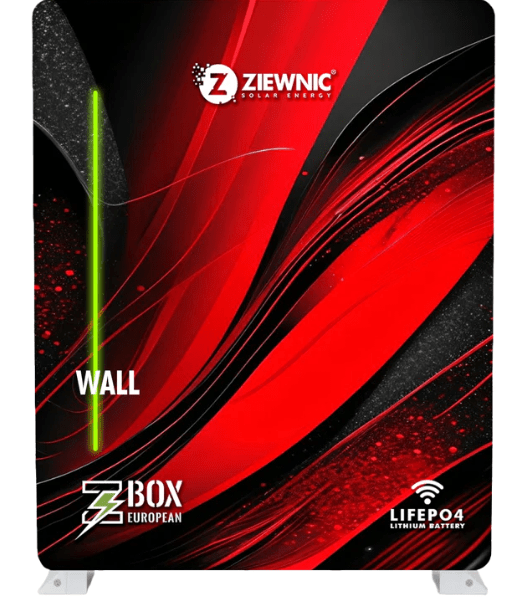 Ziewnic Z-Box European 25.6V 100Ah 2.56kWh LiFePO4 Lithium Battery