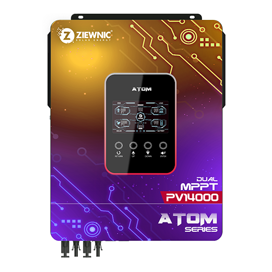 Ziewnic Atom PV14000_0gqwzo5l Ziewnic Atom Series Dual MPPT PV14000 11kW Hybrid Solar Inverter - Image 1