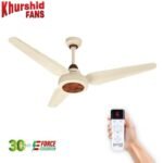 Khurshid Majesty 30 Watts Inverter Ceiling Fan Remote Control Pure Copper Brand Warranty